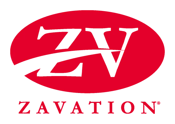 Red Round Zavation logo